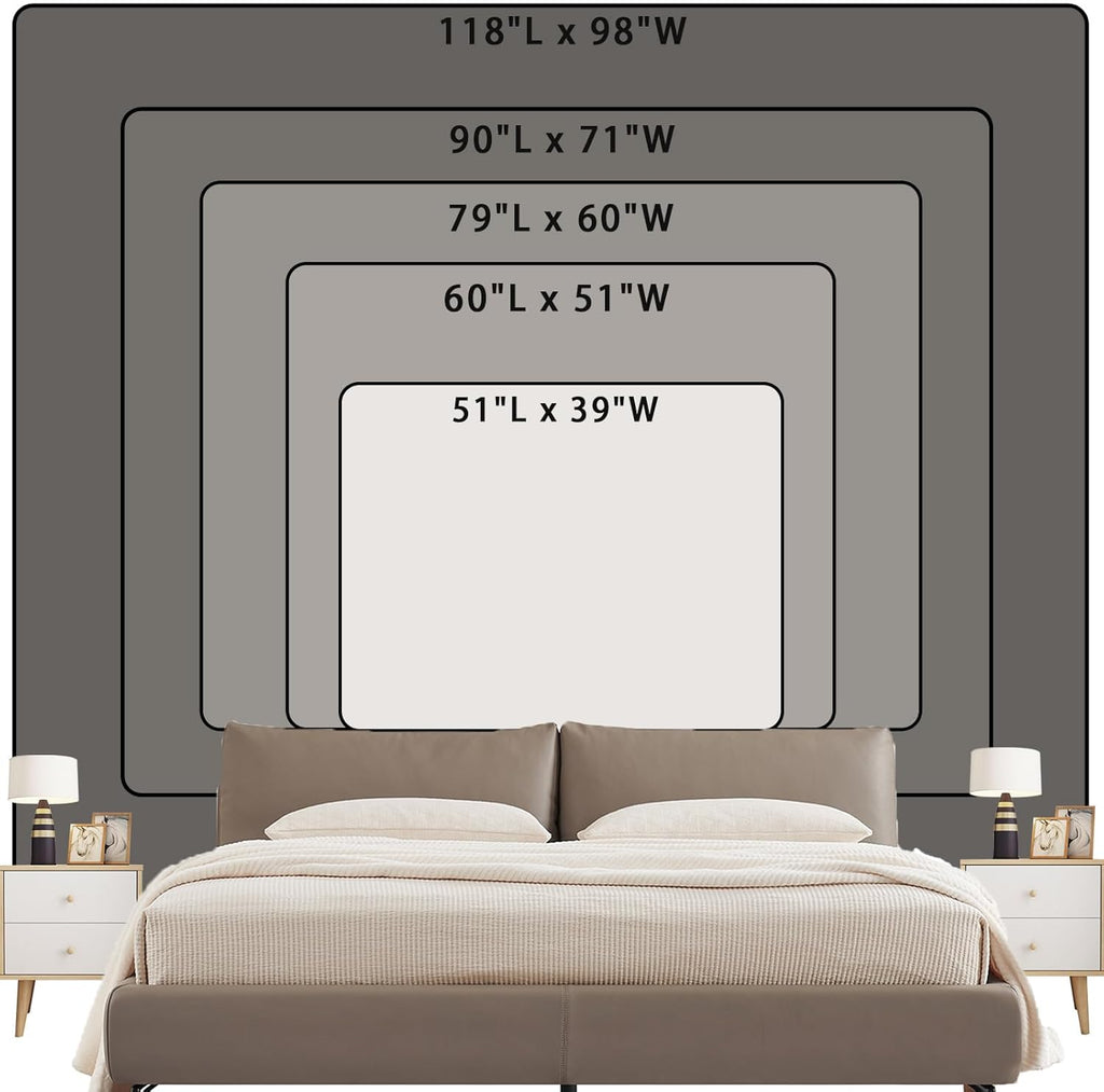 Apdidl Extra Large Galaxy Space Tapestry for Bedroom Aesthetic 118'' X 98'' Blue Starry Sky Stars Universe Tapestry Mysterious Nebula Wall Hanging Backdrop Decor for Bedroom Living Room